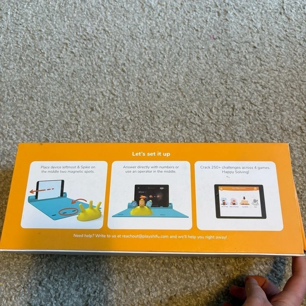 Plugo Count Hands On Math kit Game Counting Shifu AR Powered Hands
